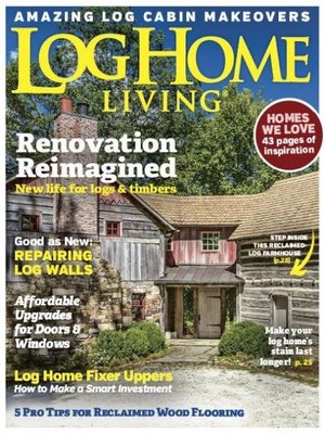 cover image of Log Home Living